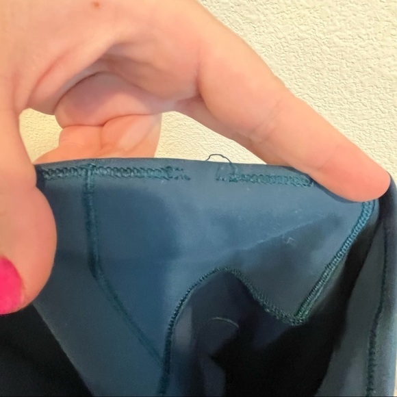 Lululemon In Movement teal blue leggings/tights size 2 - Picture 11 of 14